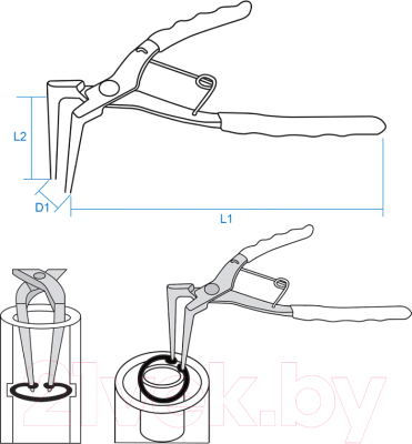 Съемник King TONY 68HB-07L