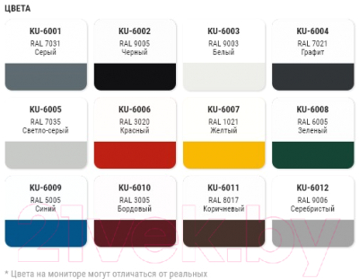 Грунт-эмаль Kudo Для пластика RAL 8017 / KU-6011