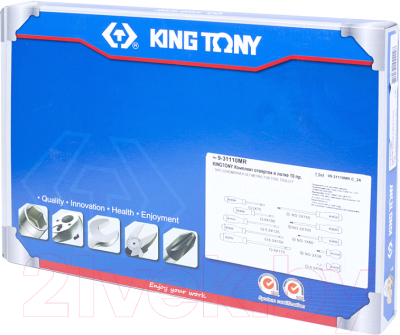 Набор отверток King TONY 9-31110MR