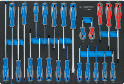 Набор отверток King TONY 9-31124MRV - фото