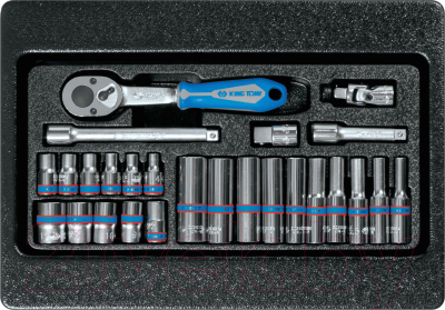 Набор головок слесарных King TONY 9-2526MR - фото