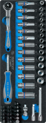 Набор головок слесарных King TONY 9-2548MRV - фото