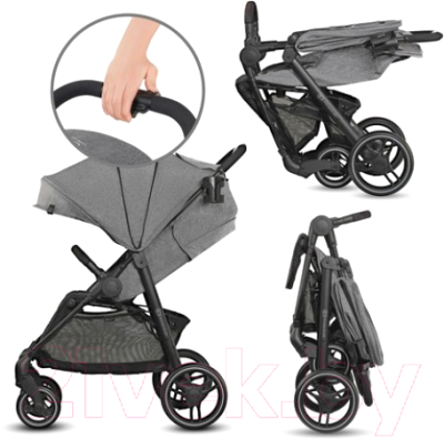 Детская прогулочная коляска KinderKraft Grande City