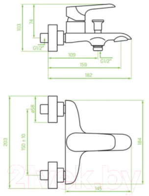 Смеситель Laveo Alea BLE010D