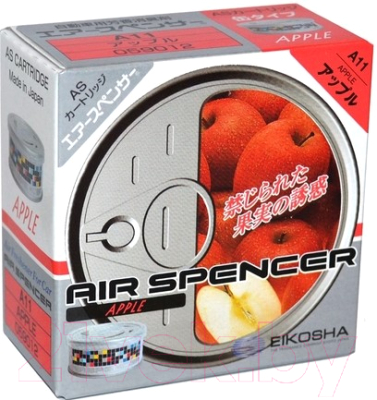 Ароматизатор автомобильный Eikosha Spirit Refill Apple / A-11 - фото