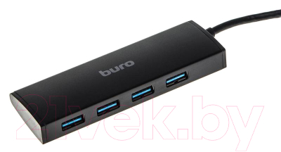 USB-хаб Buro BU-HUB4-0.5-U3.0 - фото