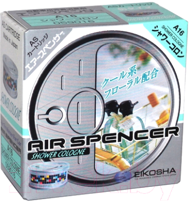 Ароматизатор автомобильный Eikosha Spirit Refill Shower Cologne / A-16 - фото