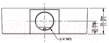 Монтажная коробка Uniview TR-JB03-I-IN