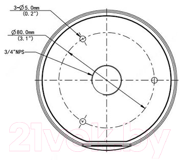 Монтажная коробка Uniview TR-JB03-I-IN