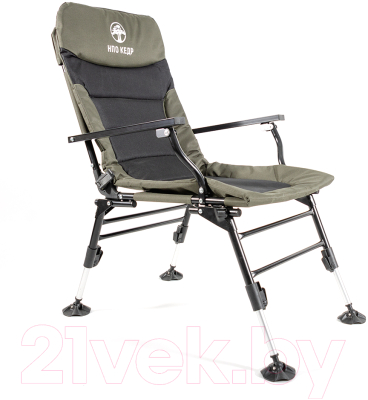 Кресло складное НПО Кедр Карповое с подлокотниками / SKC-01