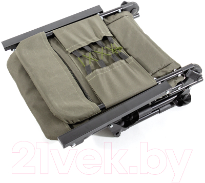 Кресло складное НПО Кедр Карповое с подлокотниками / SKC-01