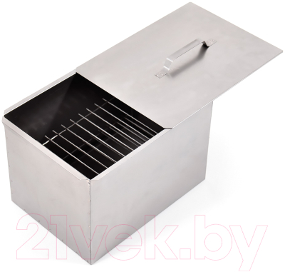 Коптильня НПО Кедр KS2-03 с поддоном для сбора жира (38х28х27)