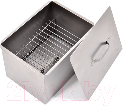 Коптильня НПО Кедр KS2-03 с поддоном для сбора жира (38х28х27)