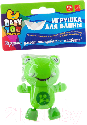 Игрушка для ванной Bondibon Лягушка / ВВ2467