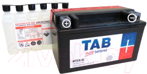 Мотоаккумулятор TAB AGM YTX7A-BS / 118515 - фото