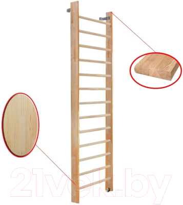 Шведская стенка Dinamika Детская ZSO-000040 (1.8x0.7, сосна)