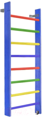 Шведская стенка Dinamika Цветная ZSO-000058 (1.8x0.7, сосна) - фото