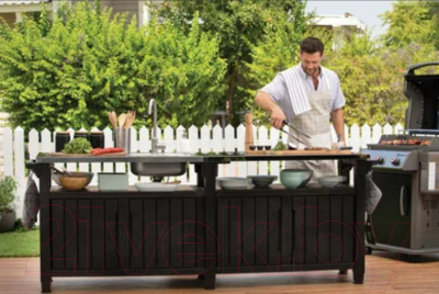 Стол садовый Keter Unity Chef 415L / 249459