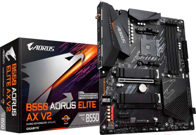 Материнская плата Gigabyte B550 Aorus Elite AX V2