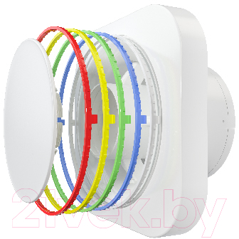 Вентилятор накладной ERA D 100 / Disc 4 BB - фото