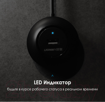 USB-хаб Ugreen CR106 / 20277