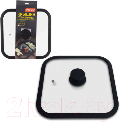 Крышка стеклянная Mallony Quadrato / 003666