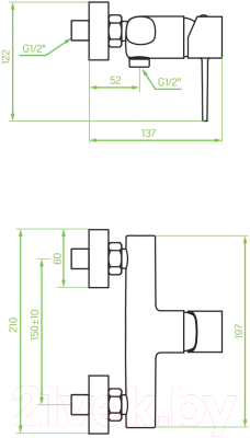 Смеситель Laveo Pola BAP840D