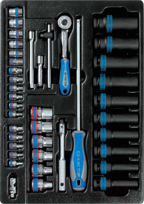 Набор головок слесарных King TONY 9-7540MR - фото