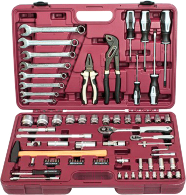 Универсальный набор инструментов Thorvik UTS0077/12 - фото