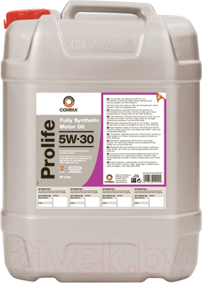 Моторное масло Comma Prolife 5W-30 PRO20L - фото