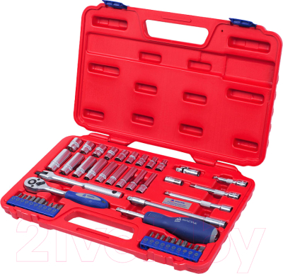 Набор головок, бит Мастак 0-247C - фото