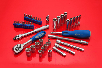 Набор головок, бит Мастак 0-247C