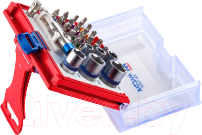 Набор головок, бит Мастак 058-10028C