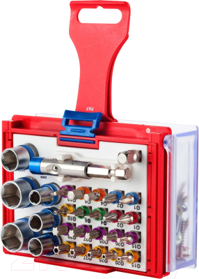 Набор головок, бит Мастак 058-10028C