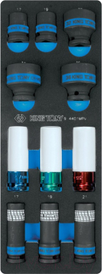 Универсальный набор инструментов King TONY 934-188MRVD - фото