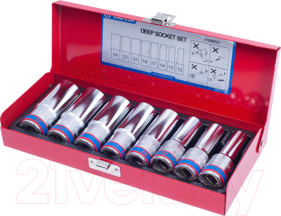 Набор головок слесарных King TONY 4308MR05 - фото