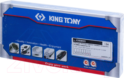 Набор головок слесарных King TONY 4308MR05
