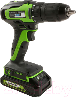 Дрель-шуруповерт Greenworks GD24DD35 24В