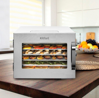 Сушильный шкаф для овощей и фруктов Kitfort KT-1917