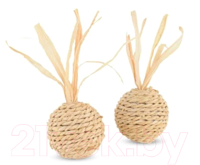 Игрушка для кошек Triol Natural Мяч / 22171024 - фото