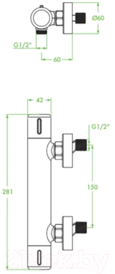 Смеситель Laveo Pretto BAO74TD