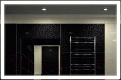 Зеркало Континент Mercury Led 100х70