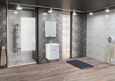 Шкаф с зеркалом для ванной Onika Венеция 42.00 У (204201)