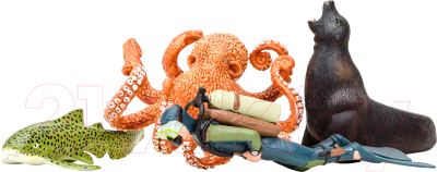 Набор фигурок коллекционных Masai Mara Мир морских животных / ММ203-012 - фото