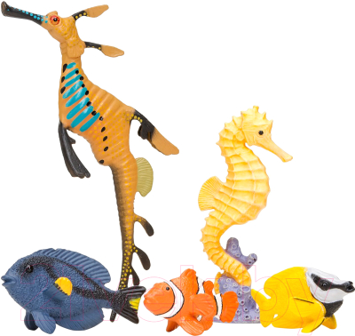 Набор фигурок коллекционных Masai Mara Мир морских животных / ММ203-011 - фото