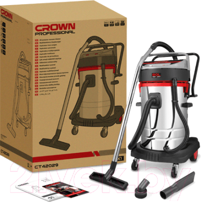 Профессиональный пылесос CROWN CT42029
