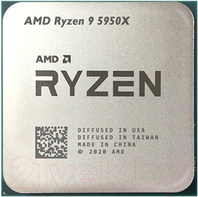 Процессор AMD Ryzen 9 5950X OEM / 100-000000059 - фото