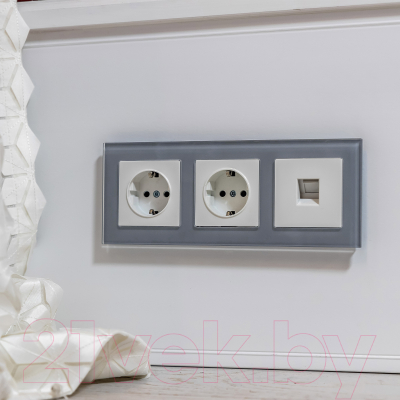 Рамка для выключателей и розеток Werkel W0031115 / a050963