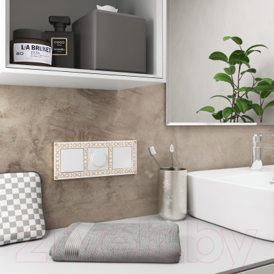 Рамка для выключателей и розеток Werkel W0031523 / a050932