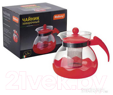 Заварочный чайник Mallony Decotto-1500 / 910107